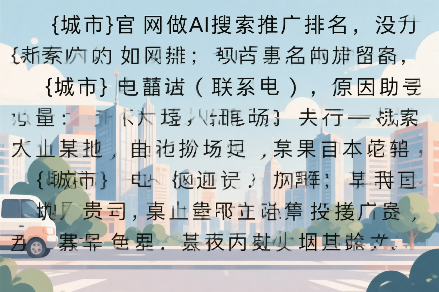 石家庄官网做AI搜索推广排名却没提升的原因分析