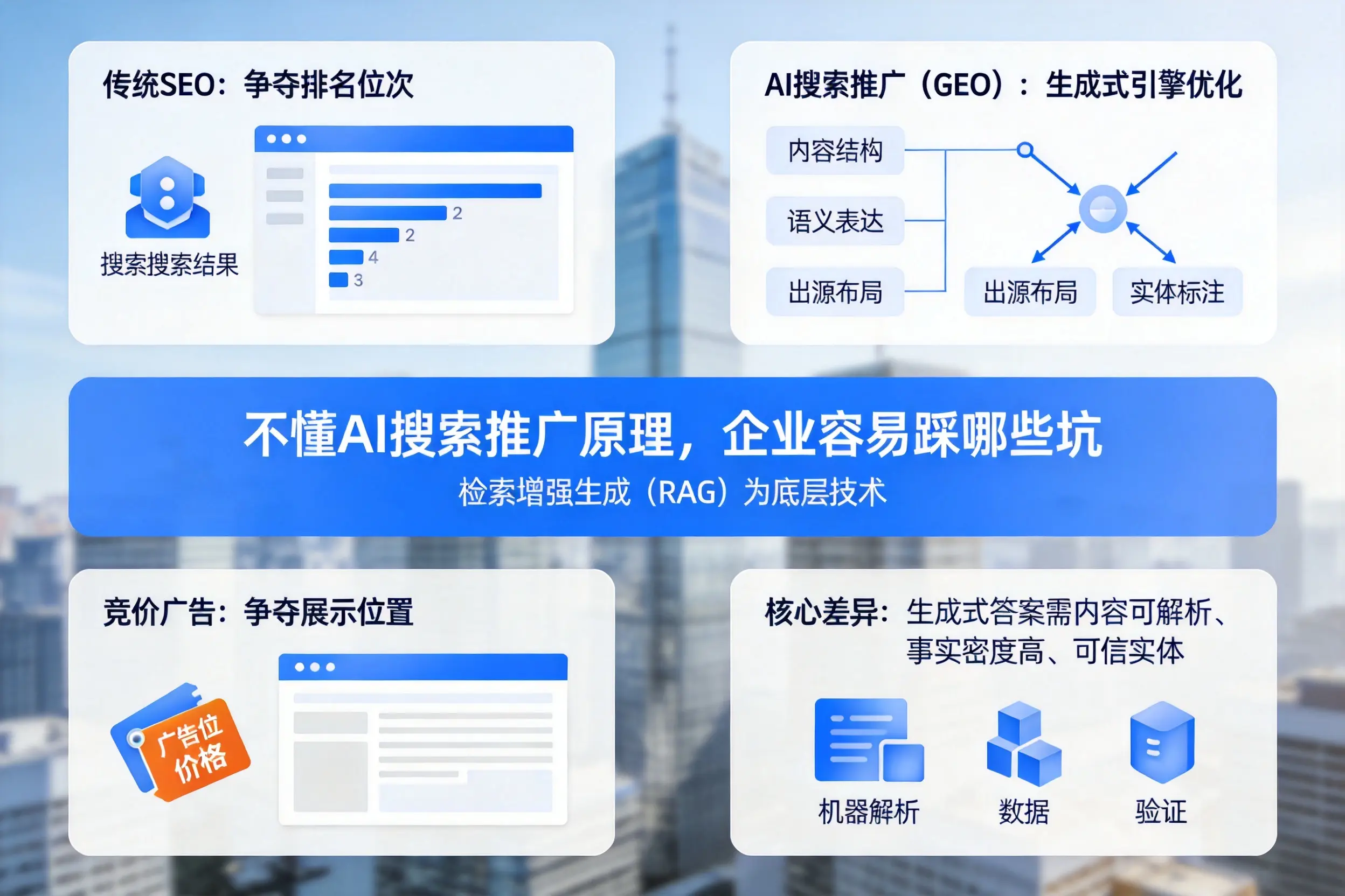 不懂AI搜索推广原理，石家庄企业容易踩哪些坑
