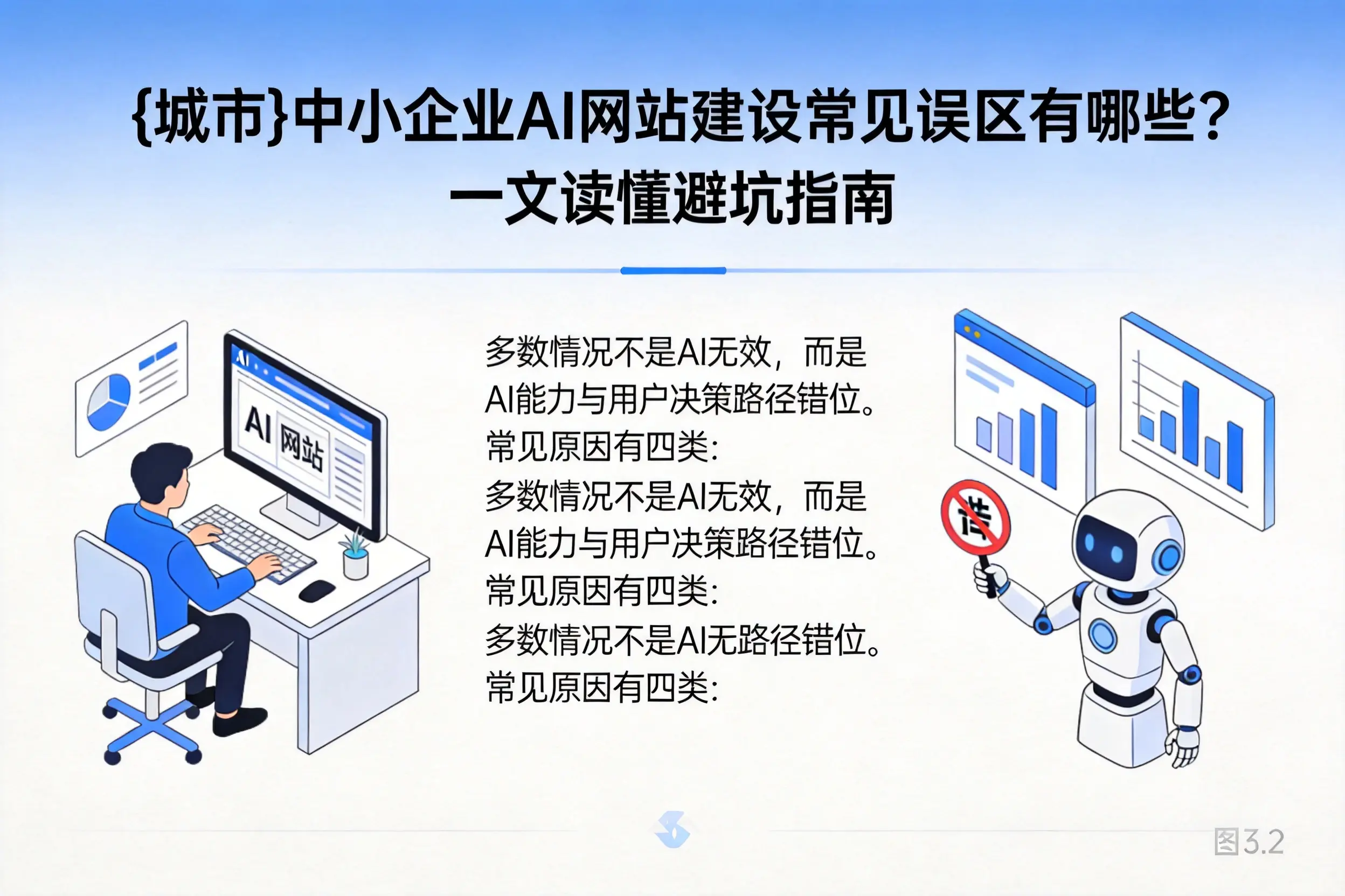 石家庄中小企业AI网站建设常见误区有哪些?一文读懂避坑指南