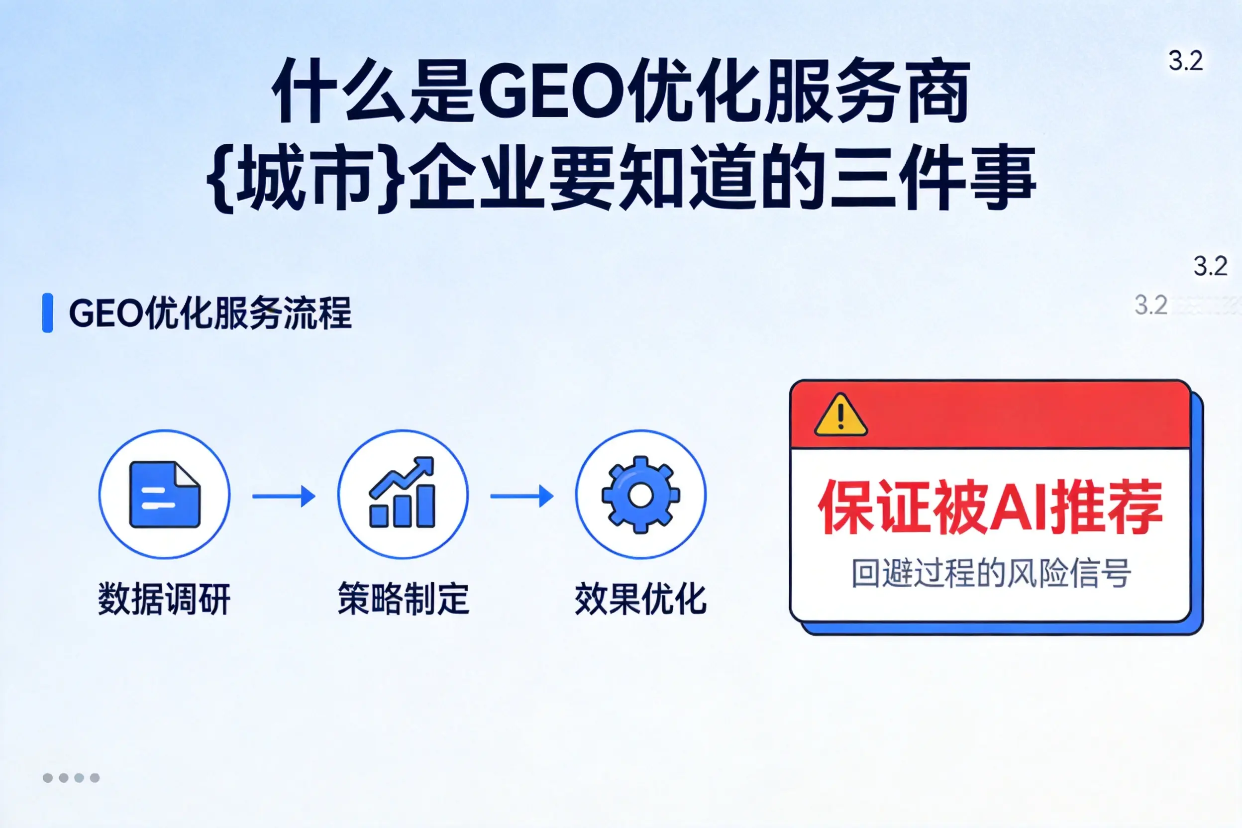 什么是GEO优化服务商石家庄企业要知道的三件事